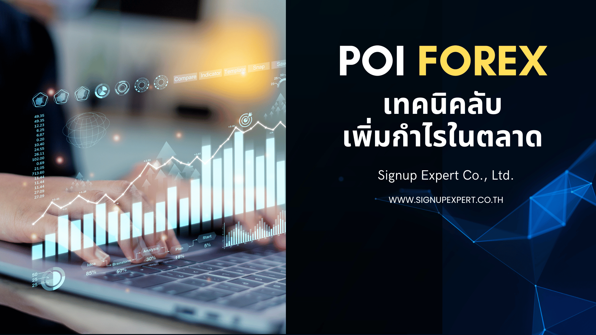 POI Forex เทคนิคลับเพิ่มกำไรในตลาดเงิน