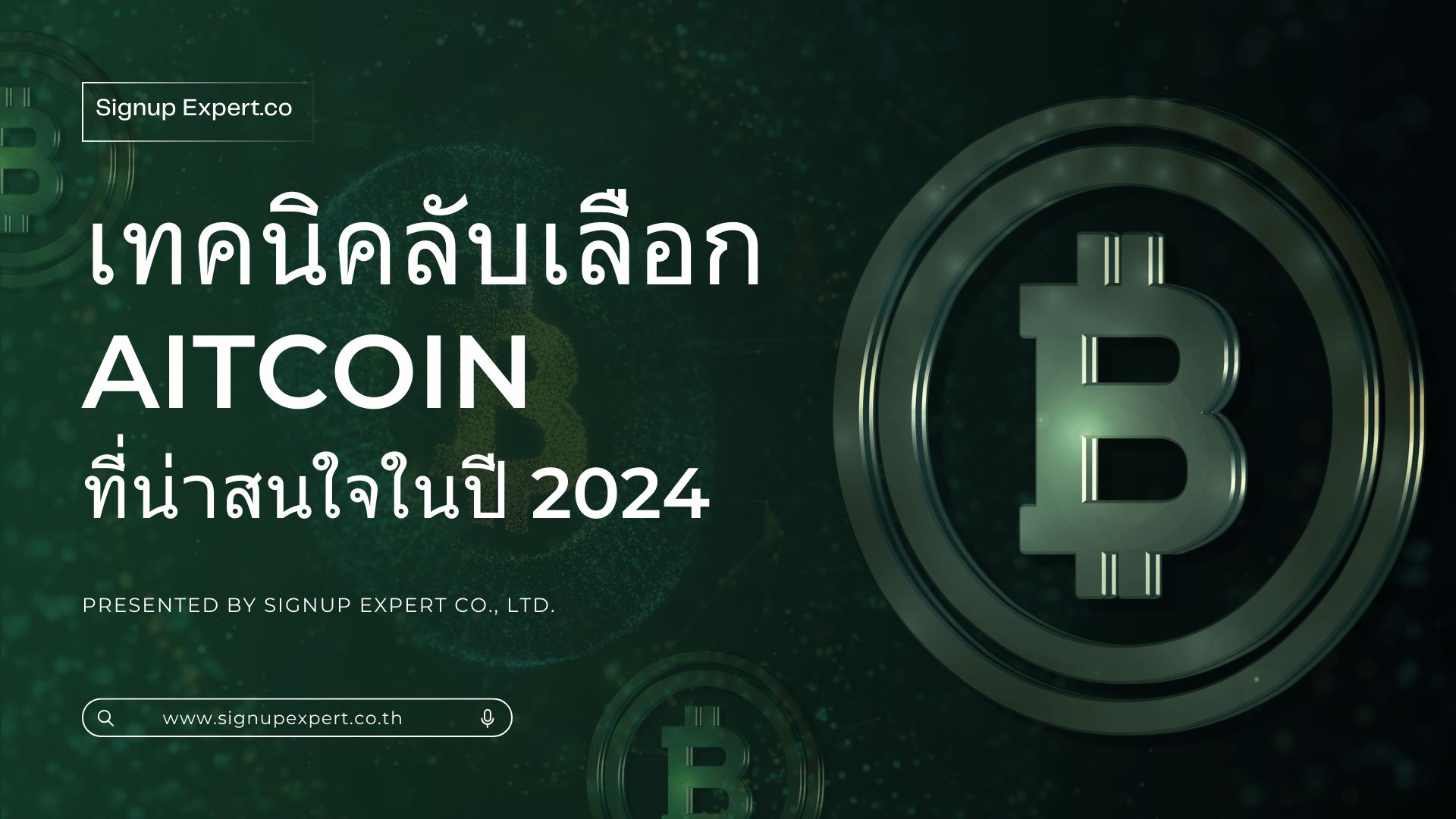 เทคนิคลับเลือก Aitcoin ที่น่าสนใจในปี 2024