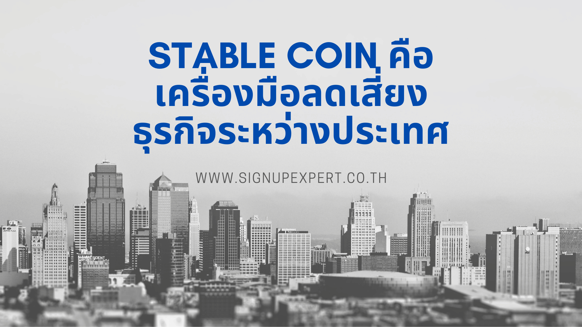 Stable Coin คือเครื่องมือลดเสี่ยงธุรกิจระหว่างประเทศ