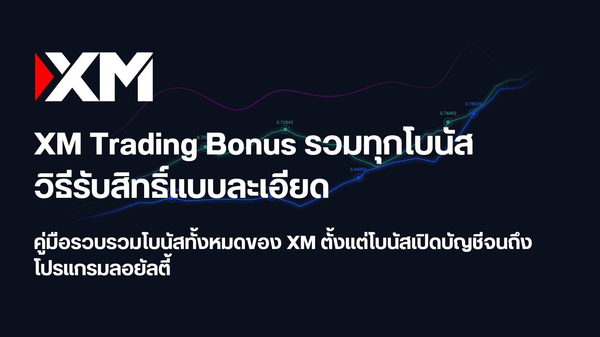 XM โบนัส 2025 รวมทุกวิธีรับโบนัสพร้อมคู่มือใช้งานฉบับสมบูรณ์
