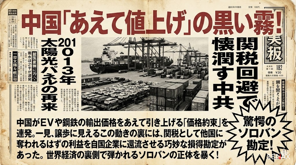 【中国の巧妙な罠】値上げでボロ儲け！？「新・貿易ルール」の裏側