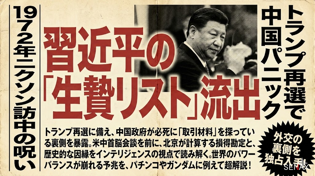 【密約】トランプ・習近平の裏取引！中国が震える「生贄」の正体