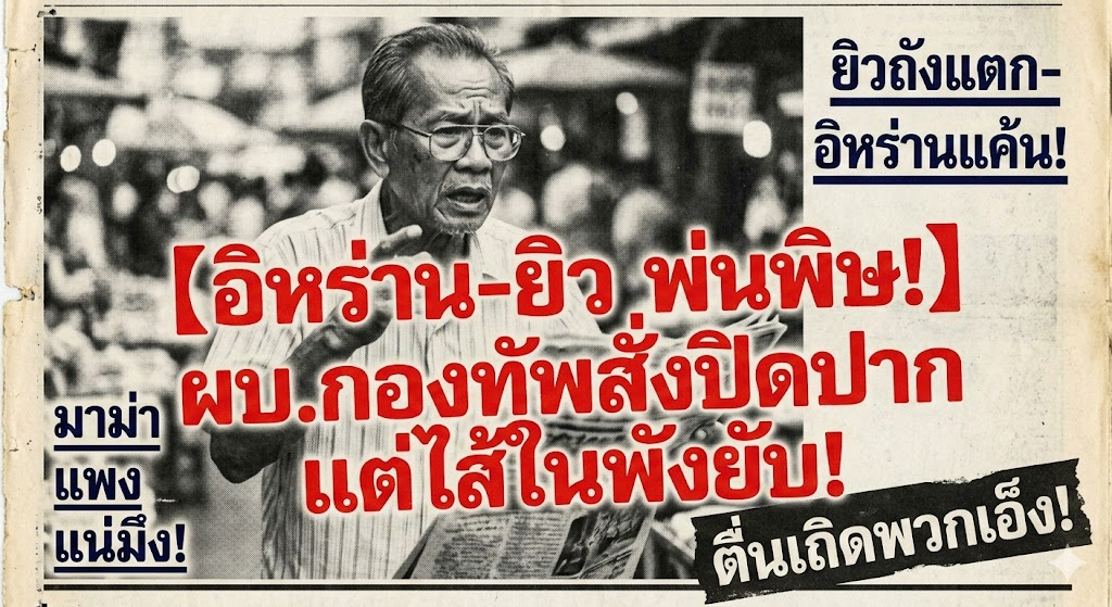 【อิหร่าน-ยิว พ่นพิษ!】 ผบ.กองทัพสั่งปิดปาก แต่ไส้ในพังยับ!