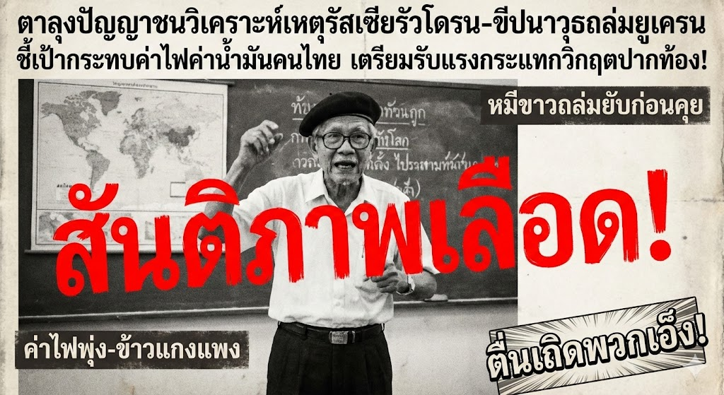 【สันติภาพเลือด!】หมีขาวถล่มยับ ยูเครนอ่วมก่อนขึ้นโต๊ะเจรจา!