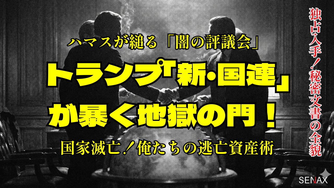 トランプ「新・国連」が暴く地獄の門！