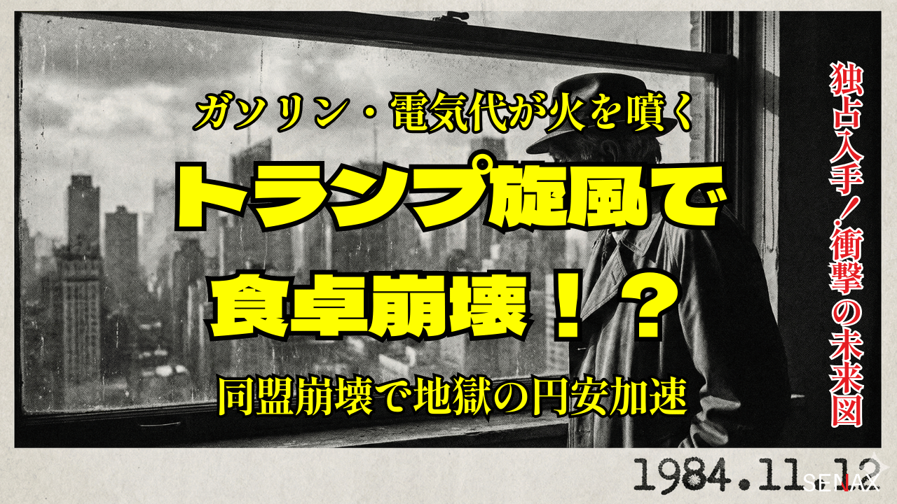 トランプ旋風で食卓崩壊！？