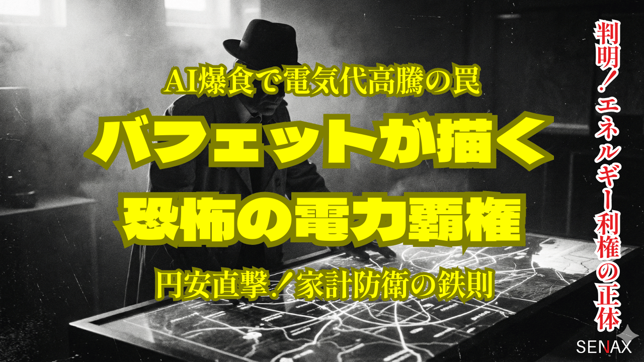 バフェットが描く恐怖の電力覇権