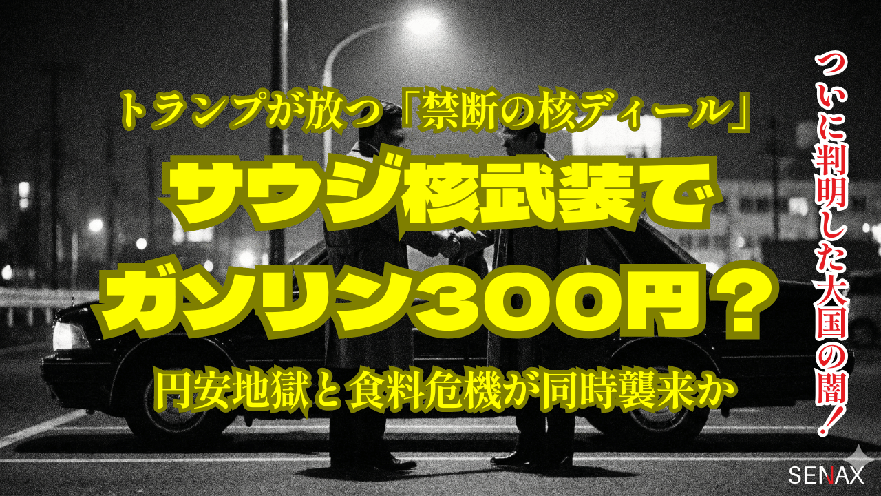 サウジ核武装でガソリン300円！？