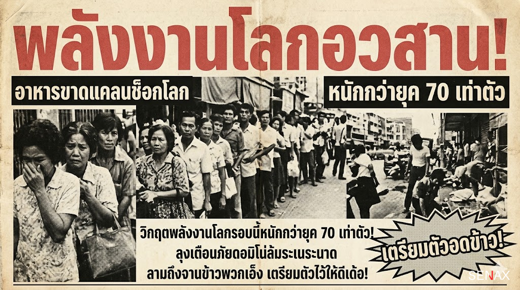 【น้ำมันแพงระยับ! พลังงานโลกแตก】หิวโหยค่อนโลก ร้ายแรงกว่ายุค 70!