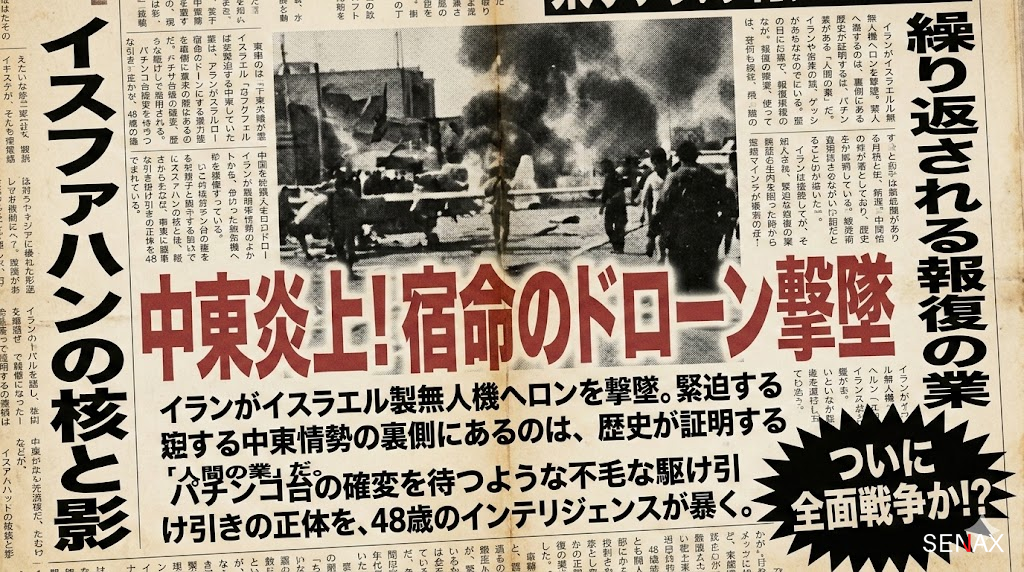 【衝撃】イスファハン上空で撃墜！イランvsイスラエル「終わらない不毛な泥仕合」の末路！