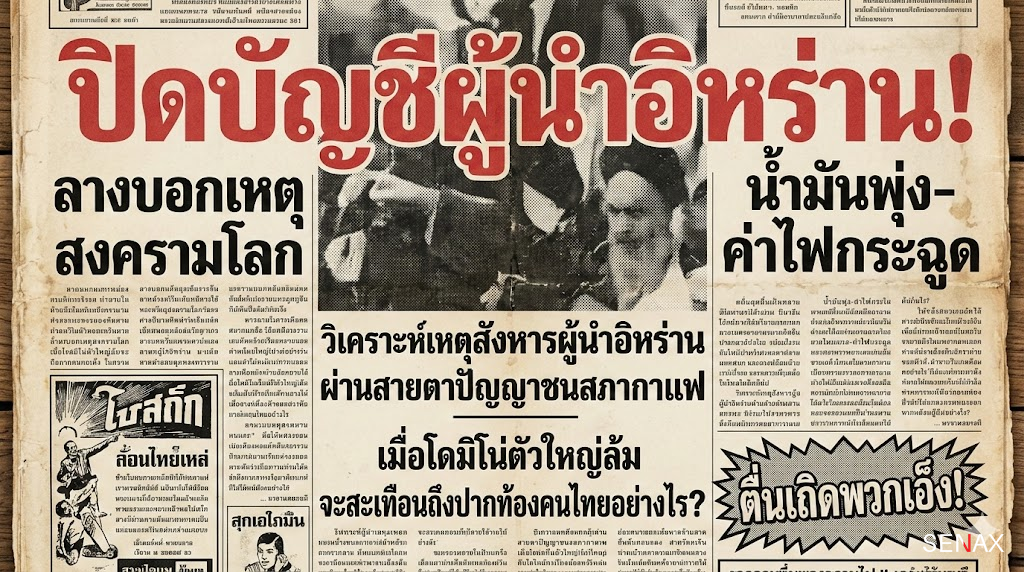 【ช็อกโลก!】ลบไอดีผู้นำอิหร่าน ดอกเดียวสะเทือนถึงค่ามาม่าไทย!