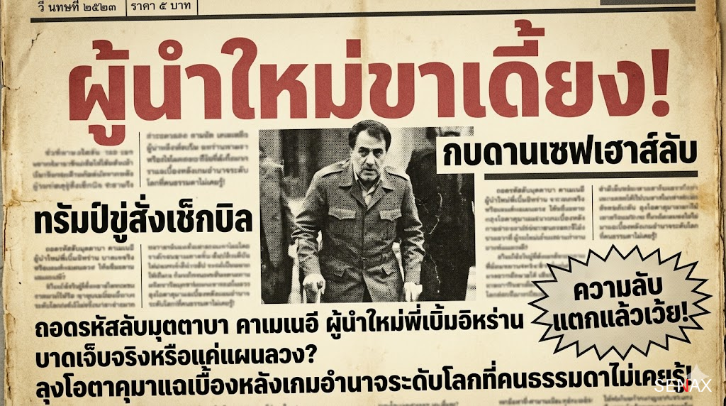 【ช็อกโลก!】ทายาทอสูรอิหร่านกบดานเซฟเฮาส์ หลังโดนบอมบ์ขาเดี้ยง!