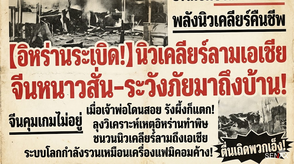 【อิหร่านระเบิด!】นิวเคลียร์ลามเอเชีย จีนหนาวสั่น-ระวังภัยมาถึงบ้าน!