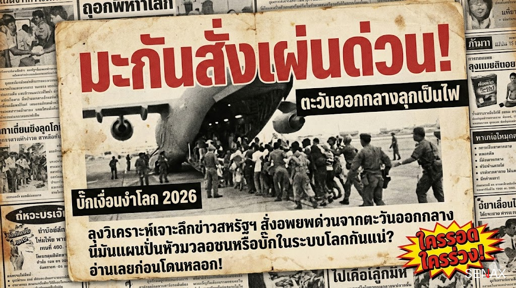 【ช็อกโลก! ลุงแซมสั่งเผ่น】ตะวันออกกลางเดือดระเบิดลงหัว พลเมืองหนีตายพัลวัน!