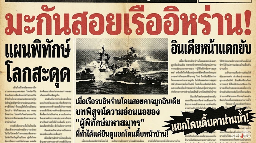 【ช็อกโลก!】มะกันสอยเรืออิหร่านจม อินเดียหน้าแตกยับ-คุมน่านน้ำไม่ได้จริง!